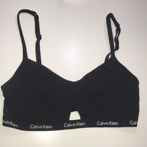 CALVIN KLEIN black bra